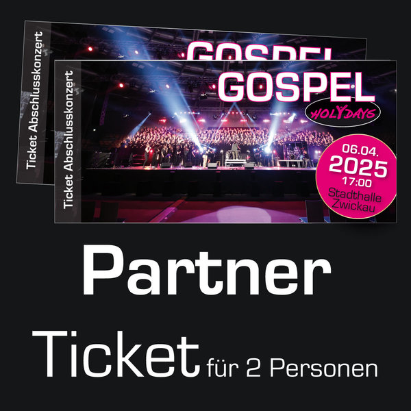 partner ticket for 2 persons